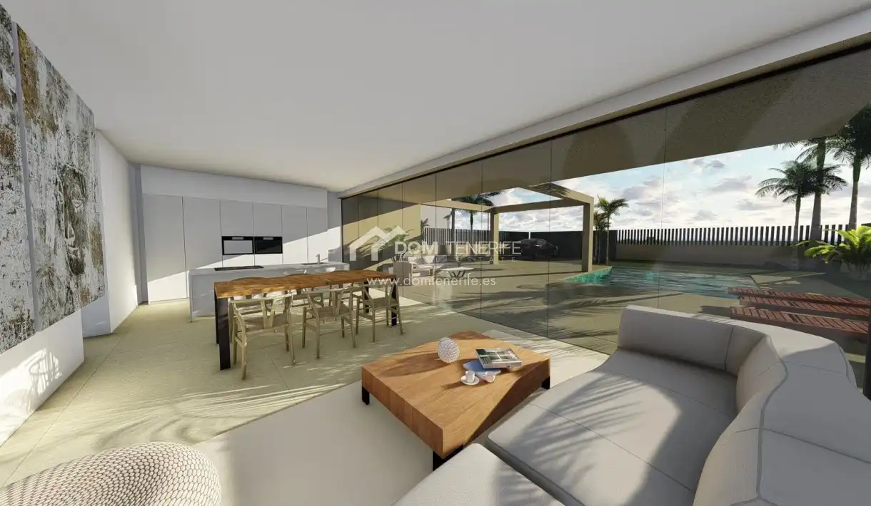 Wohnzimmer von Haus oder Chalet zum Verkauf in Arona mit Schwimmbad