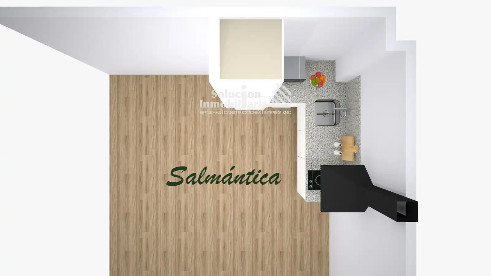 Cuina de Apartament en venda en Salamanca amb Calefacció i Moblat