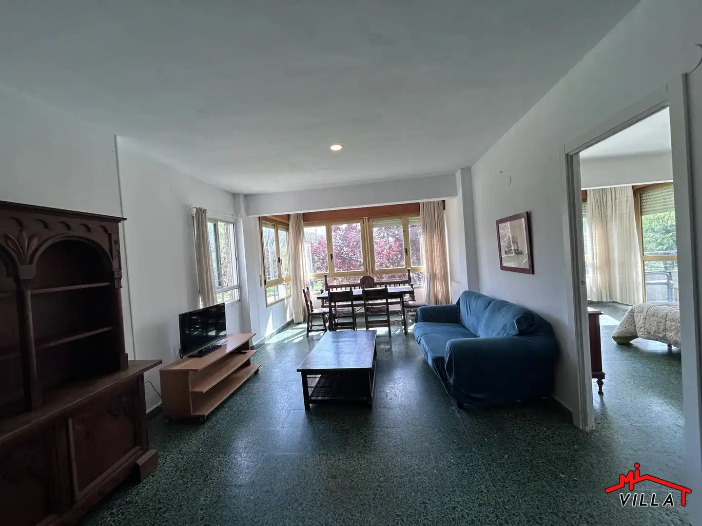 Wohnzimmer von Wohnung zum Verkauf in Laredo mit Heizung, Terrasse und Möbliert