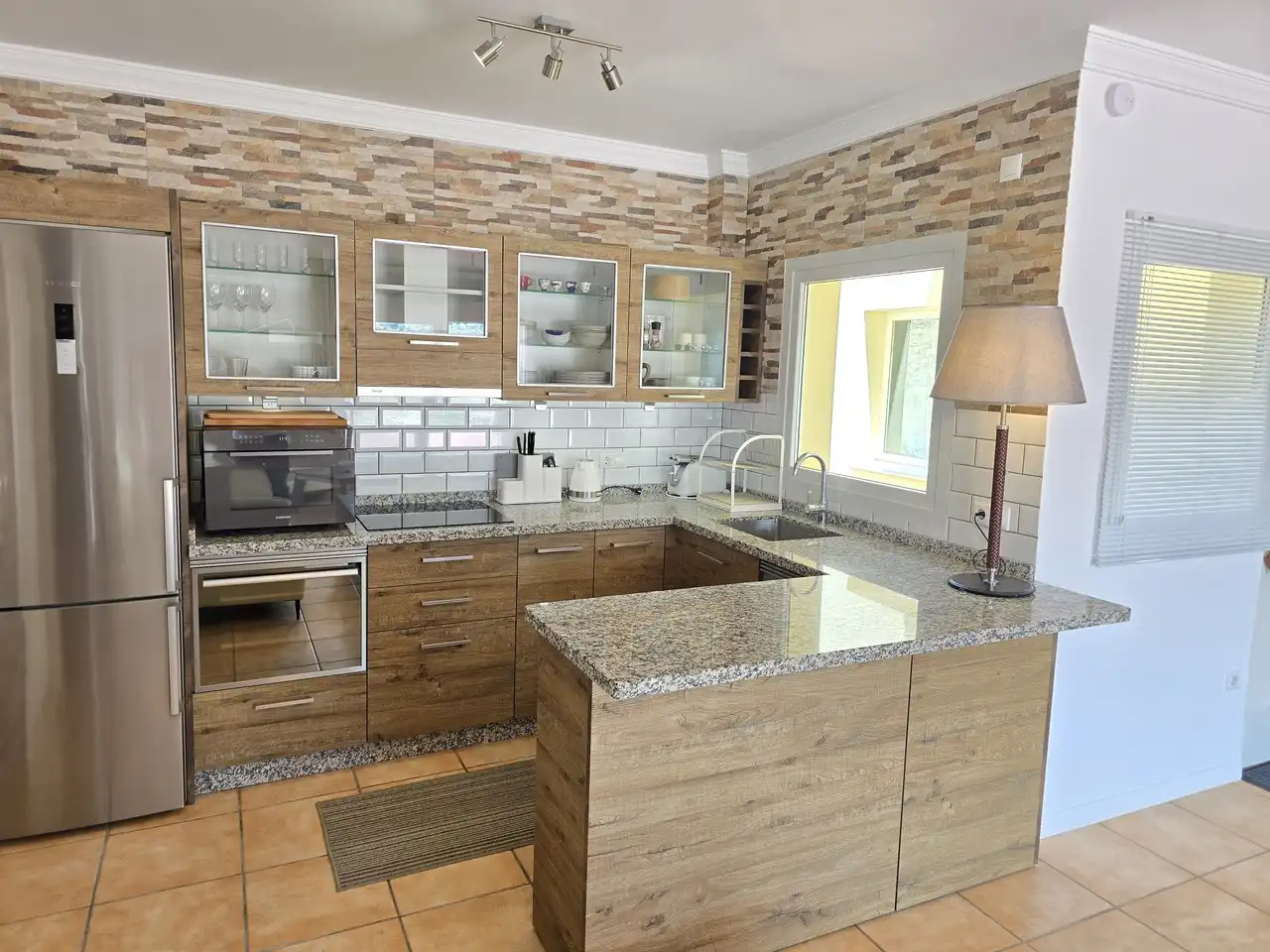 Kitchen of Houses for sale in Alcaucín  with Air Conditioner, Terrace and Swimming Pool