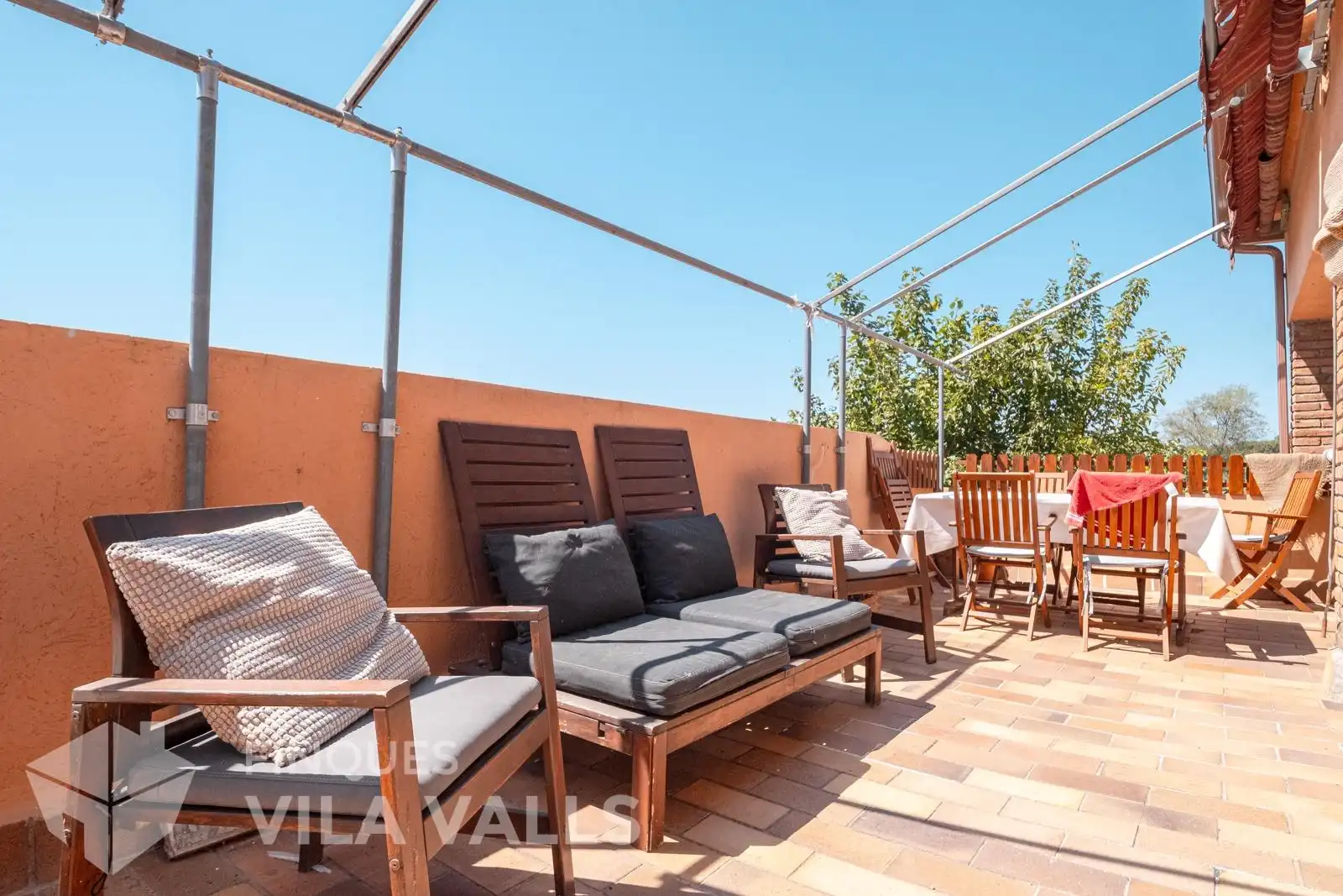 Terrace of Flat for sale in Lliçà d'Amunt  with Air Conditioner, Heating and Private garden