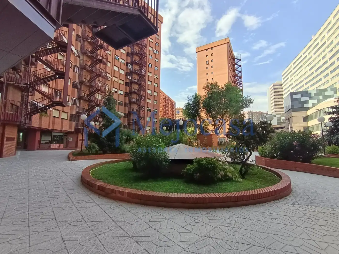 Terraza de Piso en venta en Madrid con Calefacción, Jardín privado y Parquet
