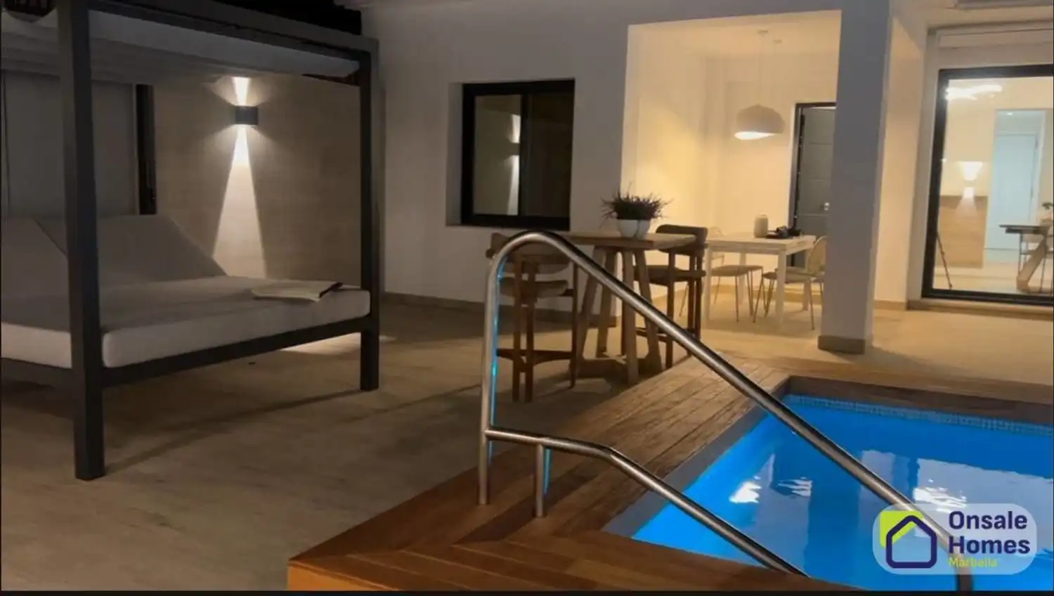 Piscina de Casa o chalet en venta en Marbella con Aire acondicionado, Jardín privado y Terraza