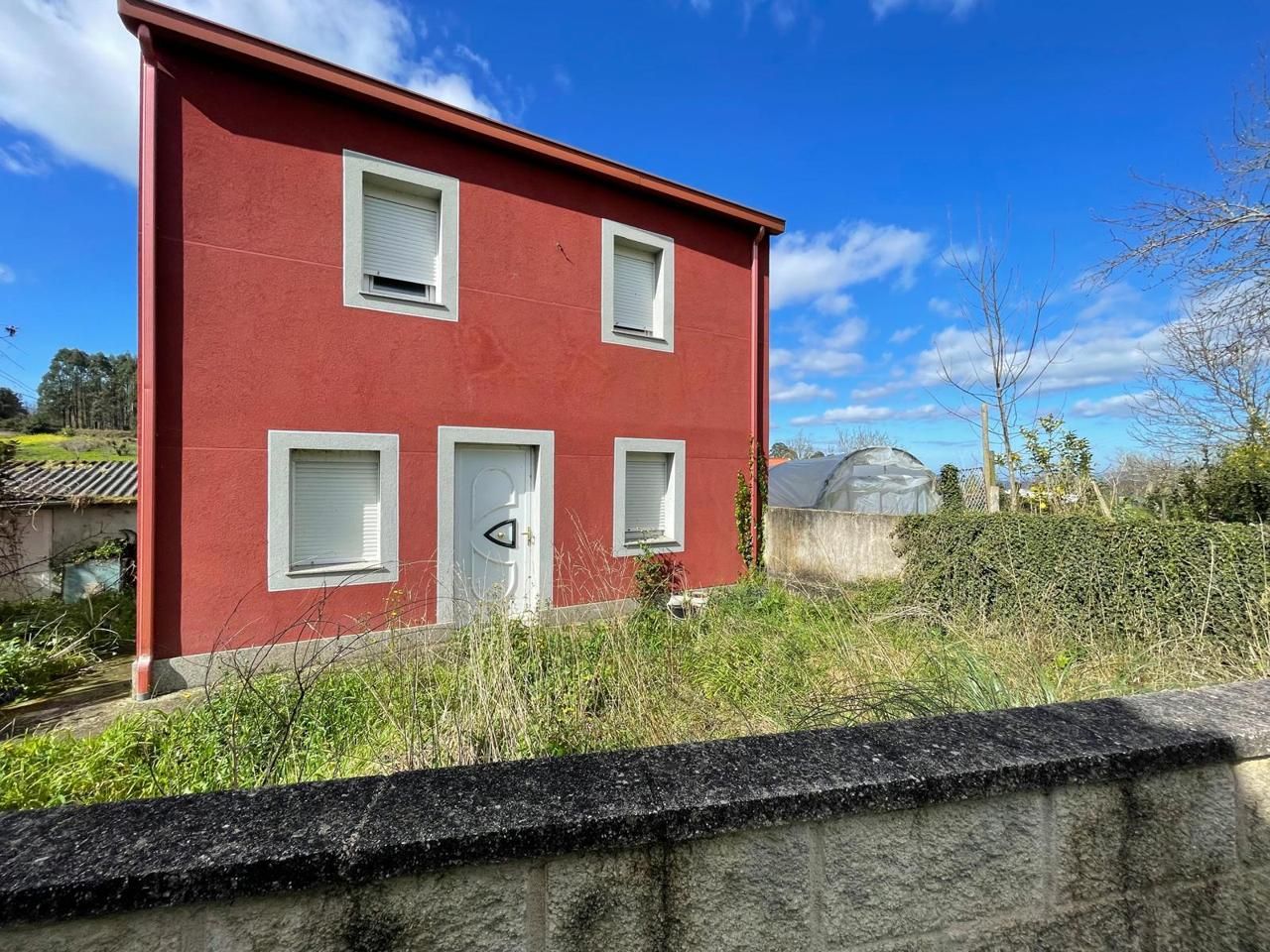 Vista exterior de Casa o chalet en venta en Paderne con Jardín privado