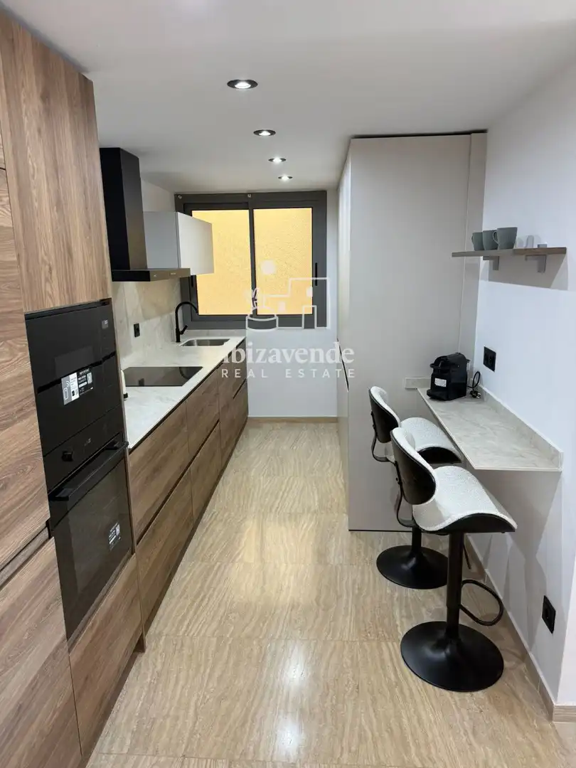 Kitchen of Flat for rent in Eivissa  with Air Conditioner, Heating and Terrace