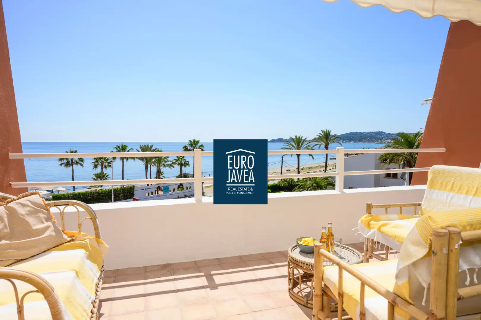 Terrassa de Apartament en venda en Jávea / Xàbia amb Aire condicionat, Terrassa i Piscina