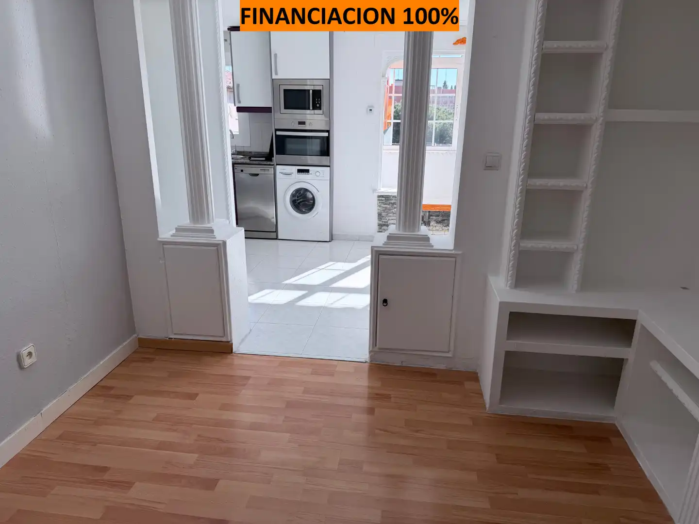 Kitchen of Flat for sale in Zaragoza  with Air Conditioner, Heating and Parquet flooring