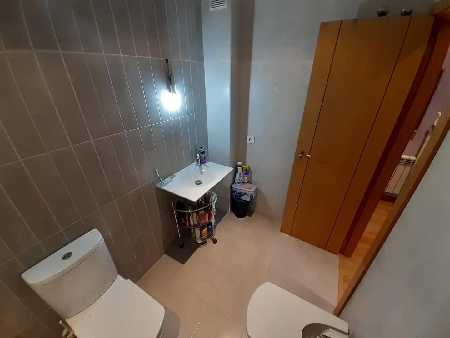 Baño de Apartamento en venta en Morales del Vino con Parquet y Piscina comunitaria