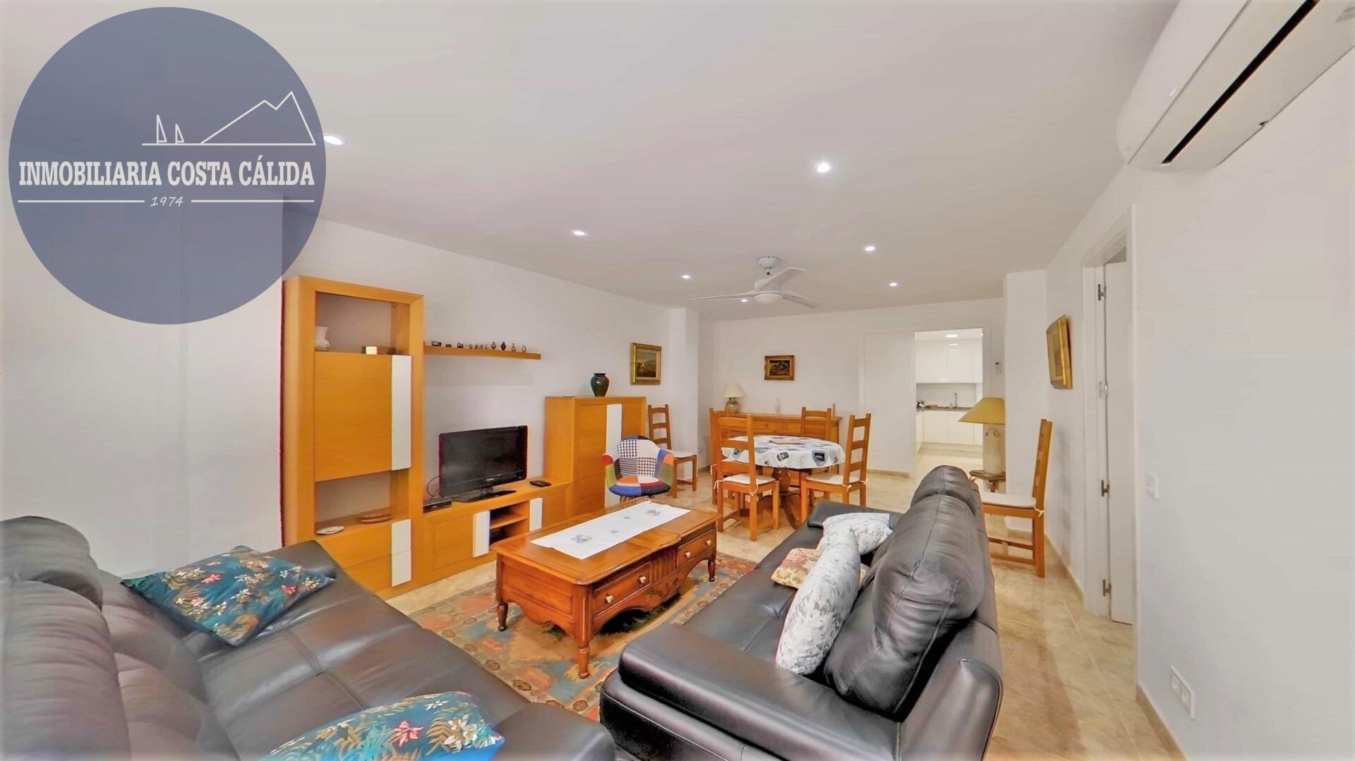 Living room of Flat for sale in Águilas  with Air Conditioner, Heating and Storage room