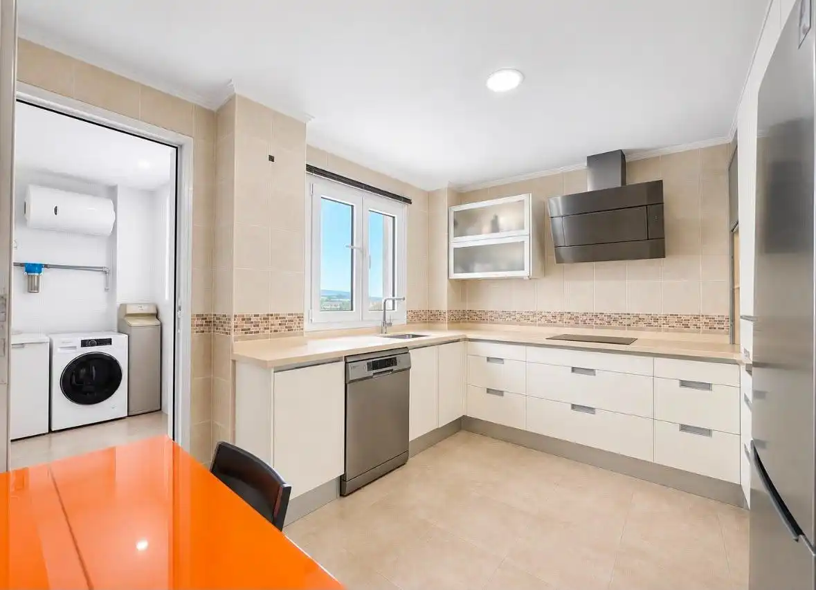 Kitchen of Flat for rent in Jacarilla  with Furnished and Balcony
