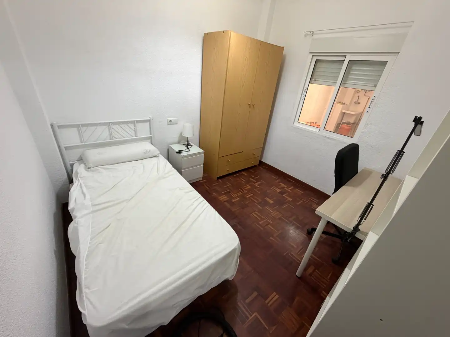 Bedroom of Flat for rent in Murcia  with Furnished, Oven and Washing machine