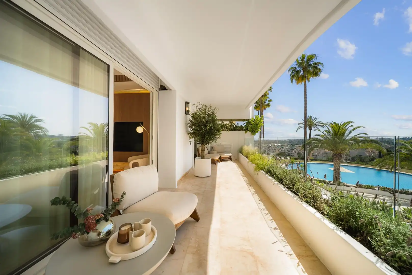 Terrassa de Apartament en venda en Marbella amb Piscina comunitària