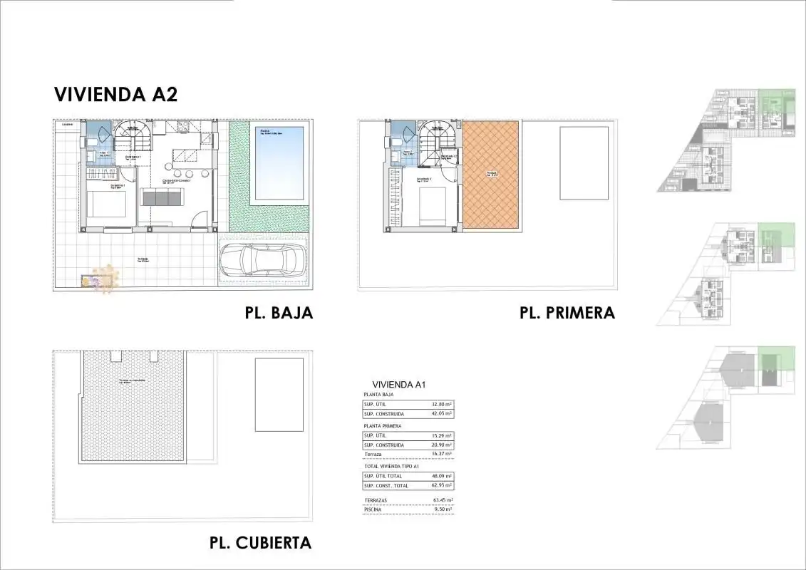 Reihenhaus mit Pool zum Verkauf in Puerto de Mazarrón, imagen 7
