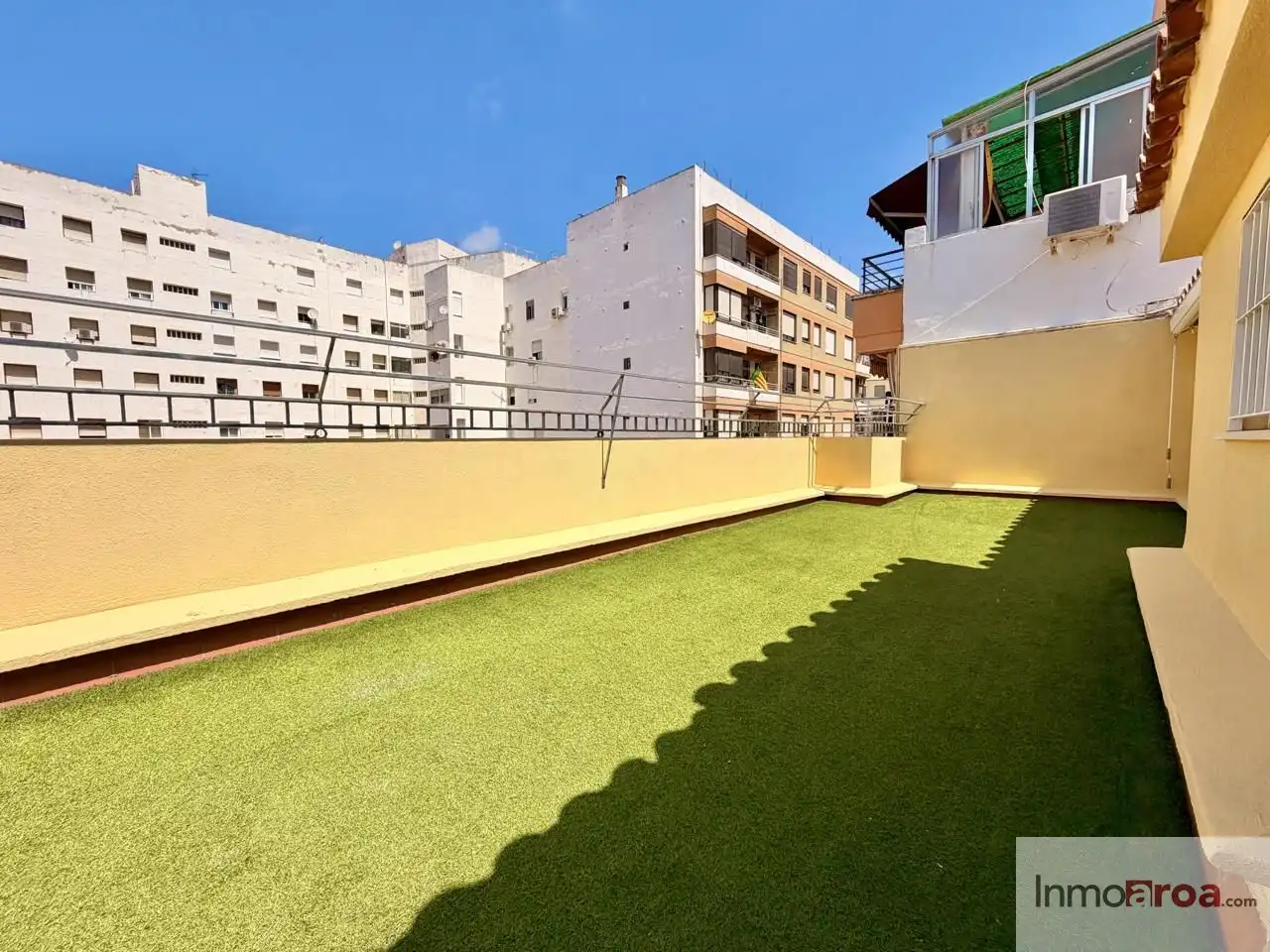 Terrace of Duplexes for rent in Castellón de la Plana / Castelló de la Plana  with Air Conditioner, Heating and Terrace