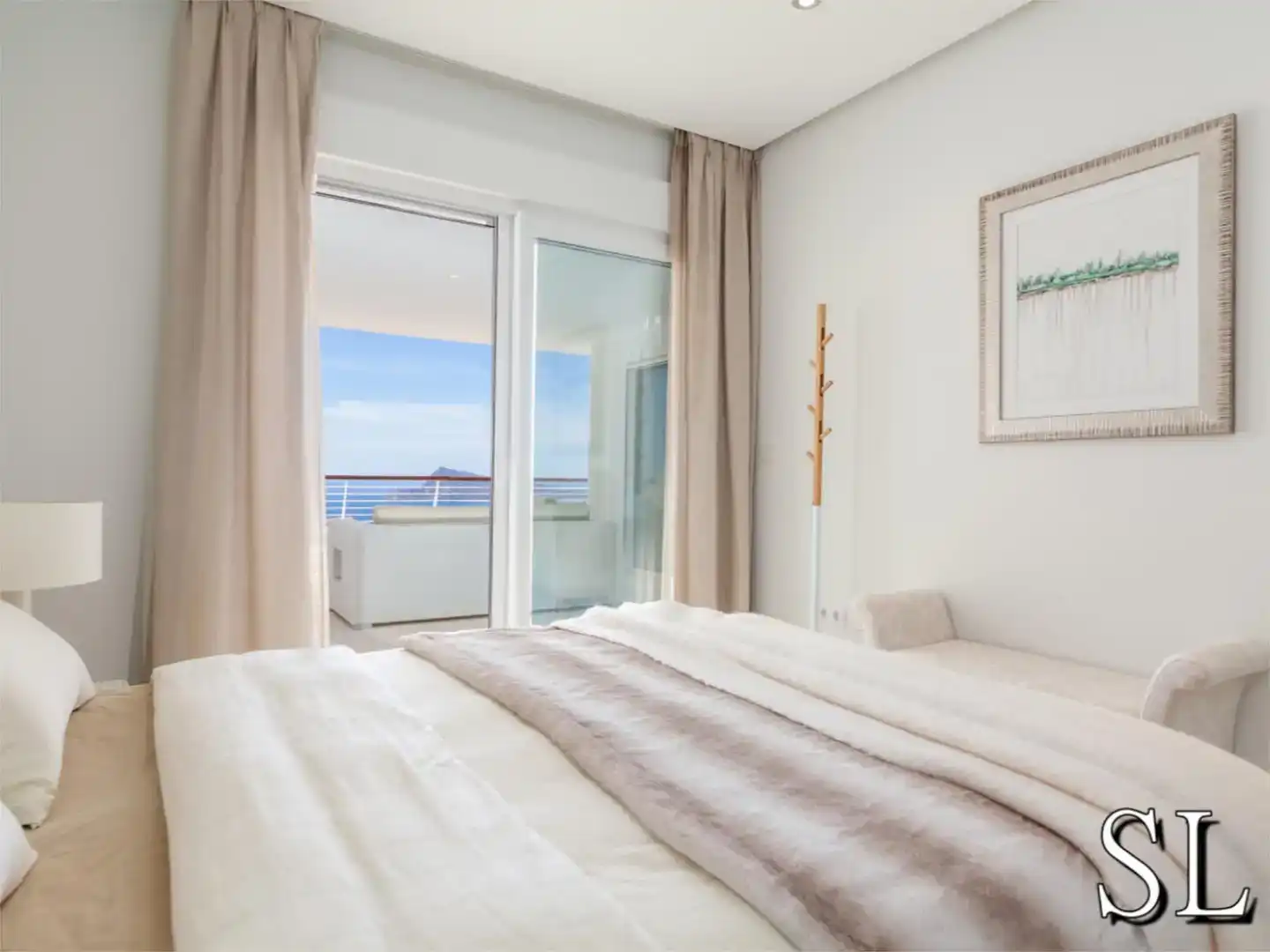 Bedroom of Flat for sale in Altea  with Air Conditioner and Swimming Pool