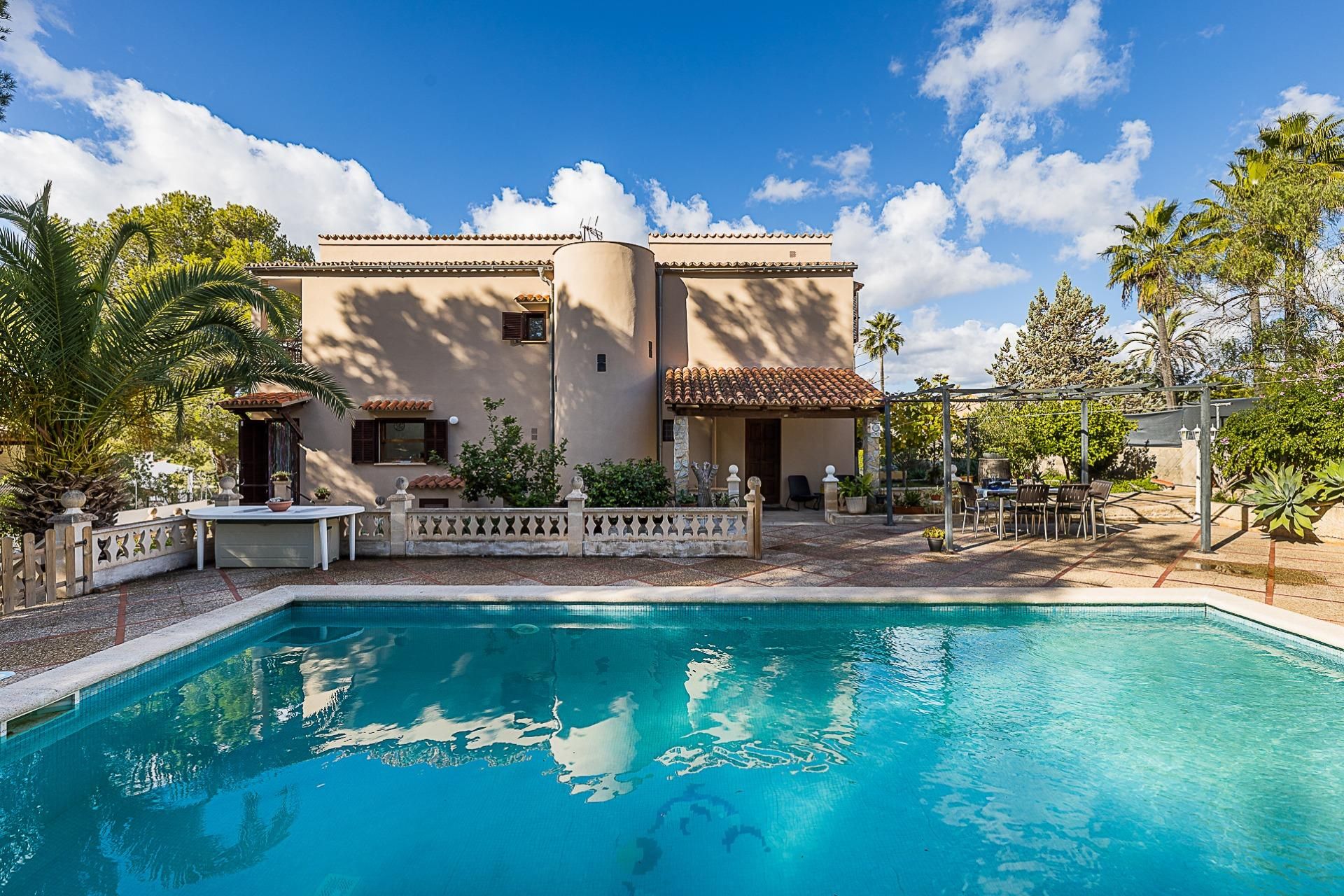 Piscina de Casa o xalet en venda en Calvià amb Aire condicionat, Jardí privat i Terrassa