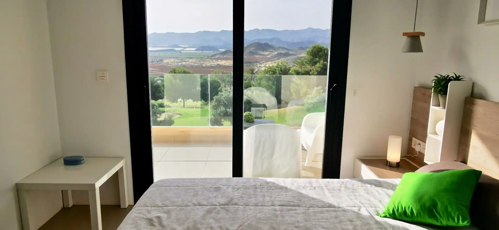 Dormitori de Casa o xalet de lloguer en Águilas amb Aire condicionat, Jardí privat i Terrassa