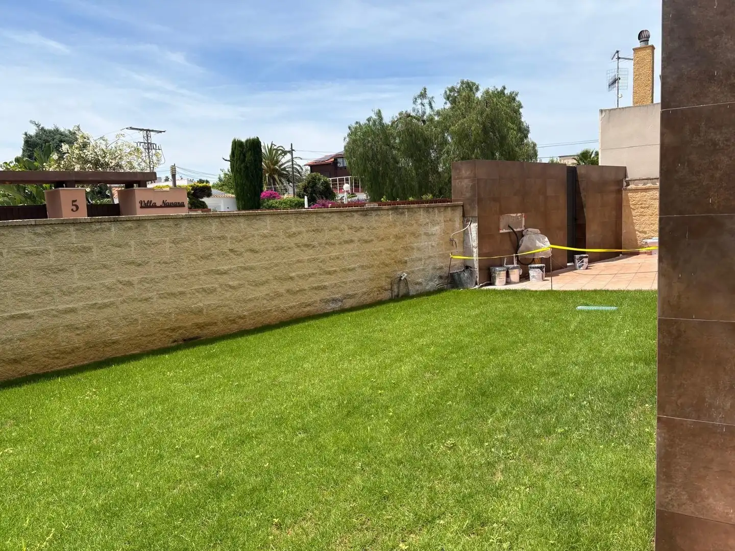 Garden of Detached homes for sale in Vinaròs  with Air Conditioner, Heating and Private garden