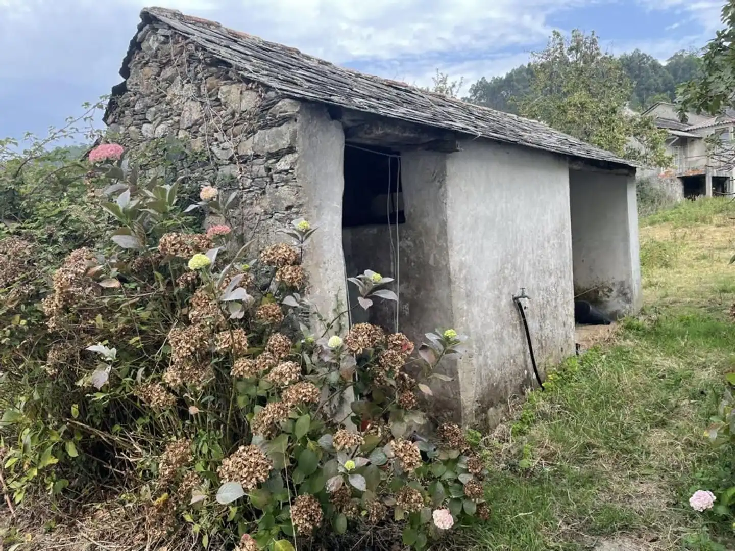 Vista exterior de Finca rústica en venta en Ortigueira con Jardín privado