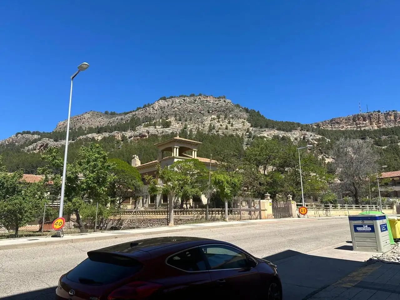 Außenansicht von Wohnung zum Verkauf in Alhama de Aragón mit Heizung, Abstellraum und Balkon
