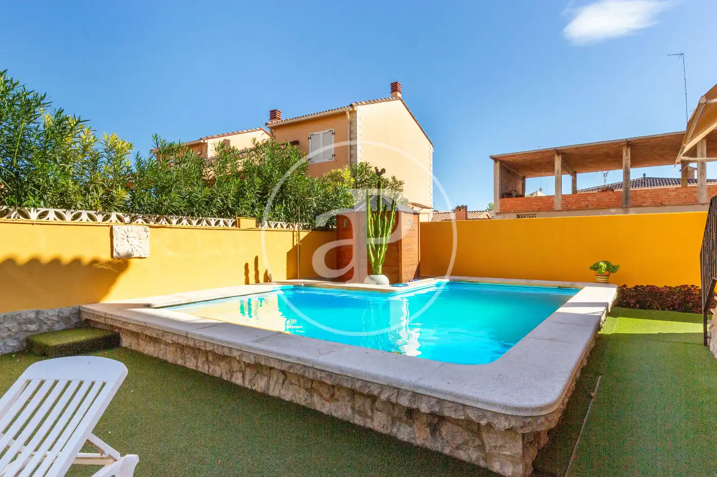 Jardín de Casa adosada en venta en Burriana / Borriana con Calefacción, Jardín privado y Terraza