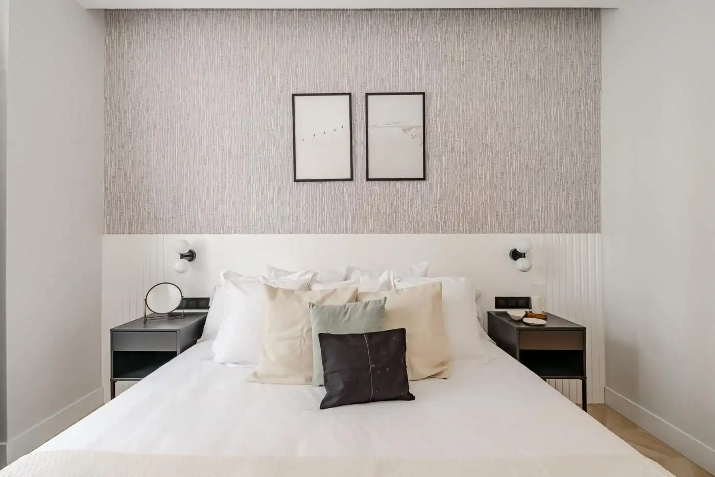 Schlafzimmer von Wohnung zum Verkauf in Madrid mit Klimaanlage und Heizung