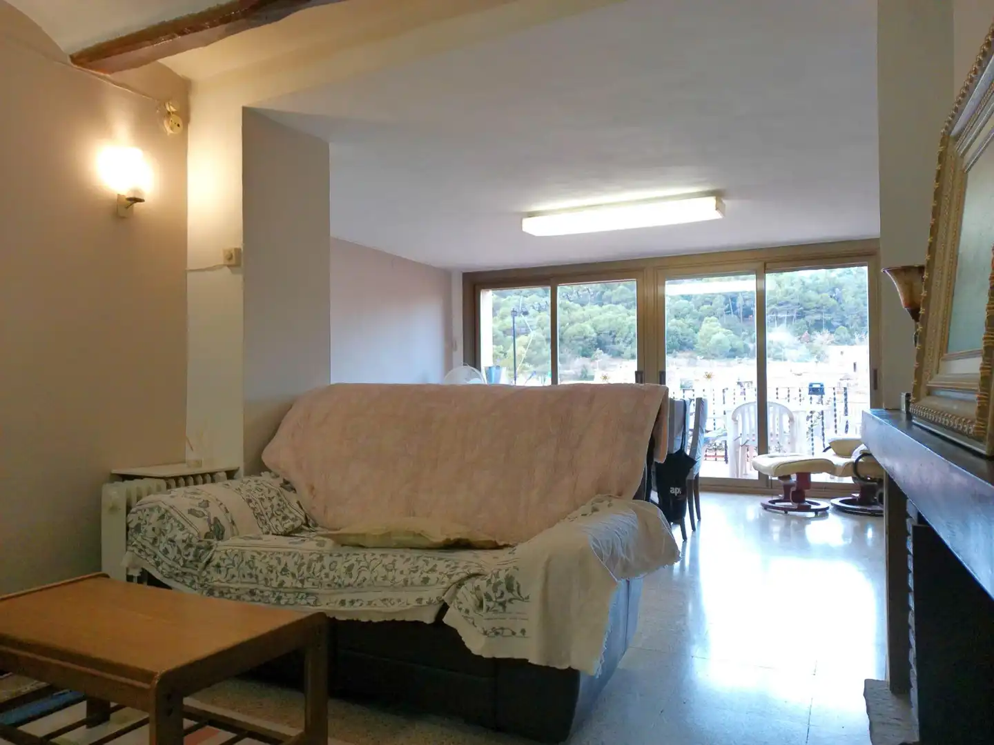 Sala d'estar de Casa o xalet en venda en Sant Llorenç Savall amb Calefacció, Terrassa i Traster