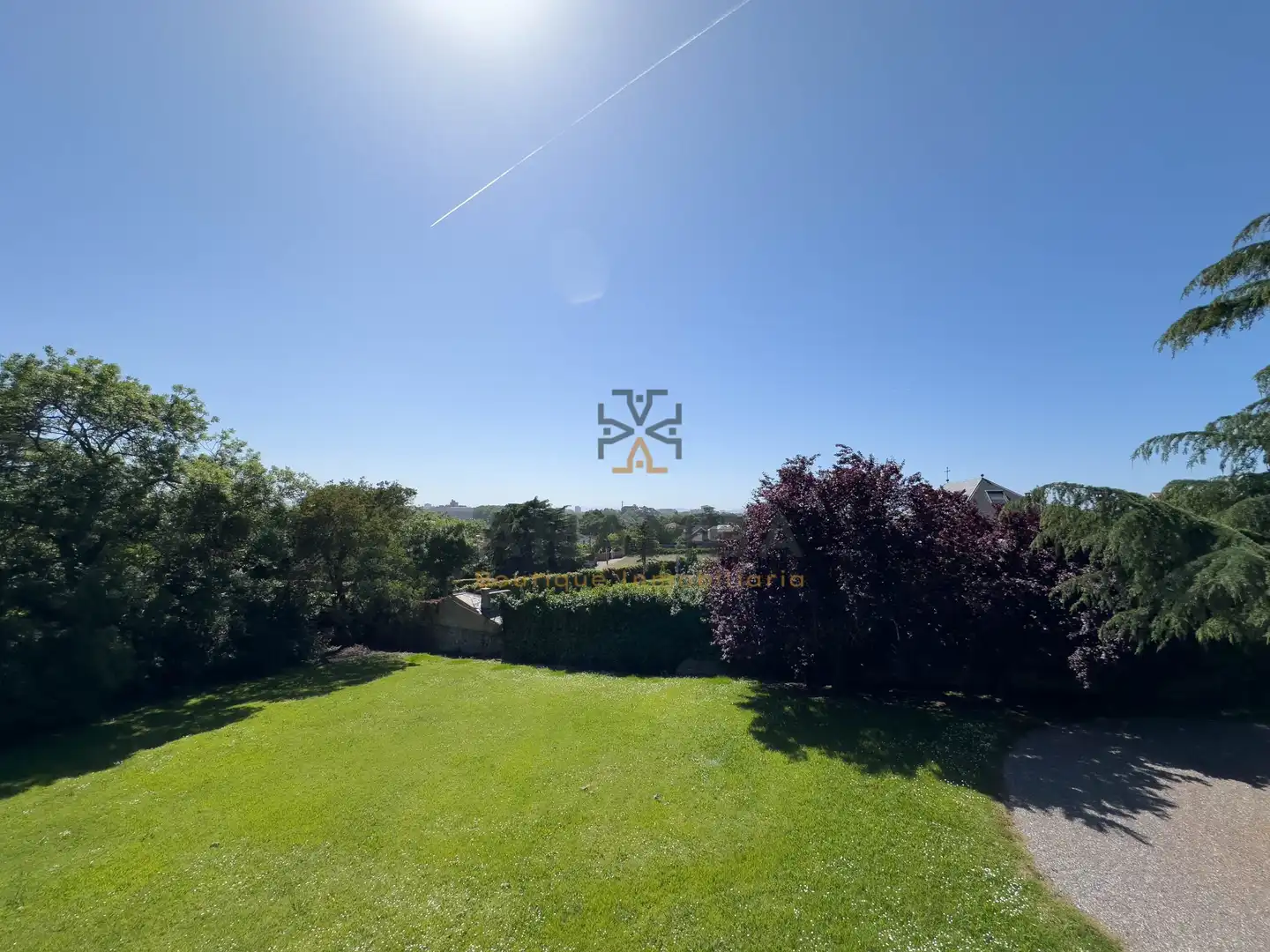 Jardín de Casa o chalet en venta en Gijón  con Trastero y Piscina