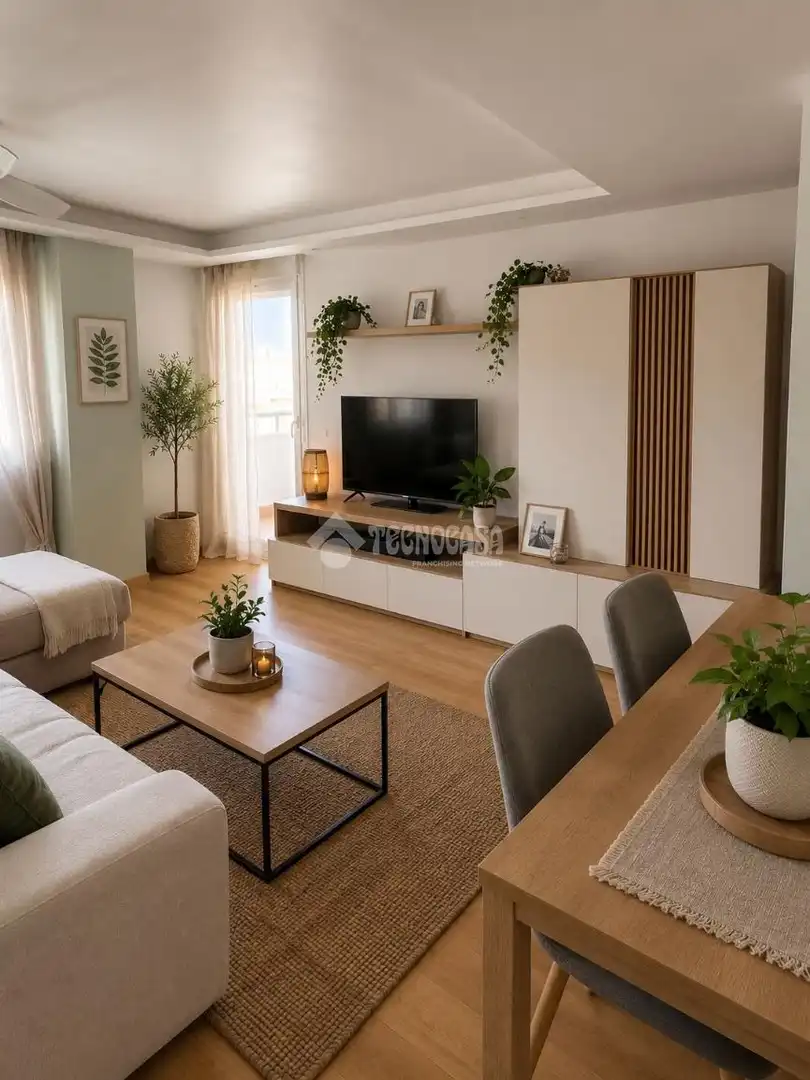 Sala de estar de Ático en venta en Valdemoro con Calefacción, Terraza y Trastero