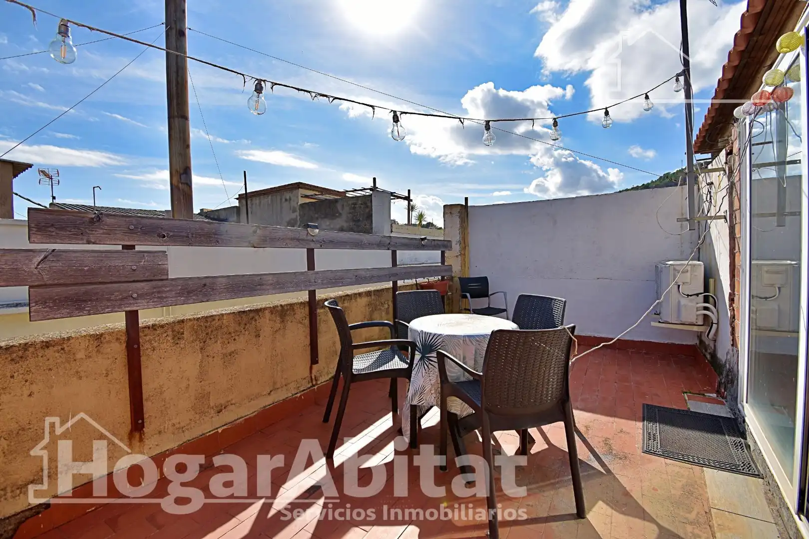 Terraza de Ático en venta en Oliva pueblo