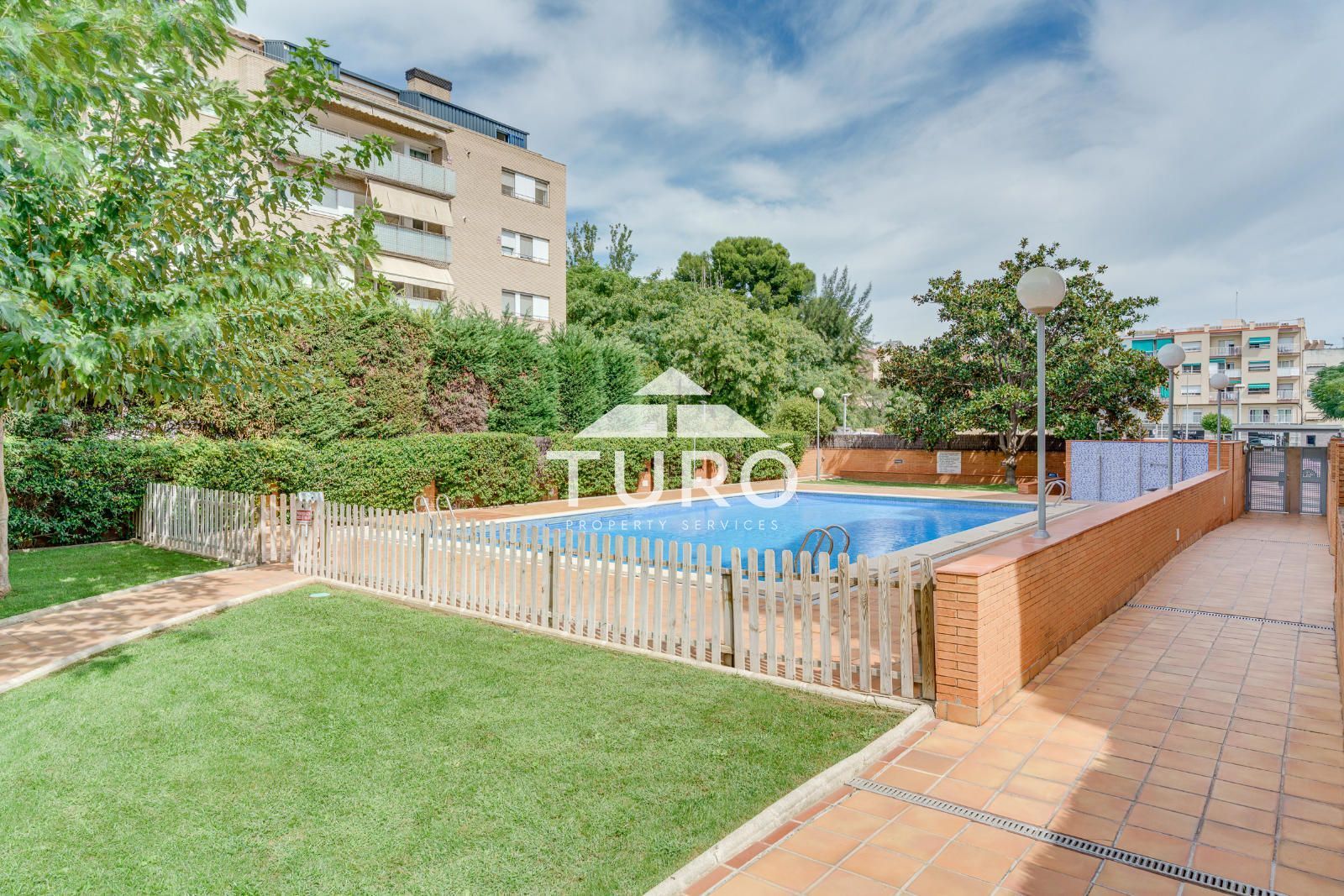 Garden of Flat for sale in Sant Joan Despí  with Air Conditioner, Heating and Terrace