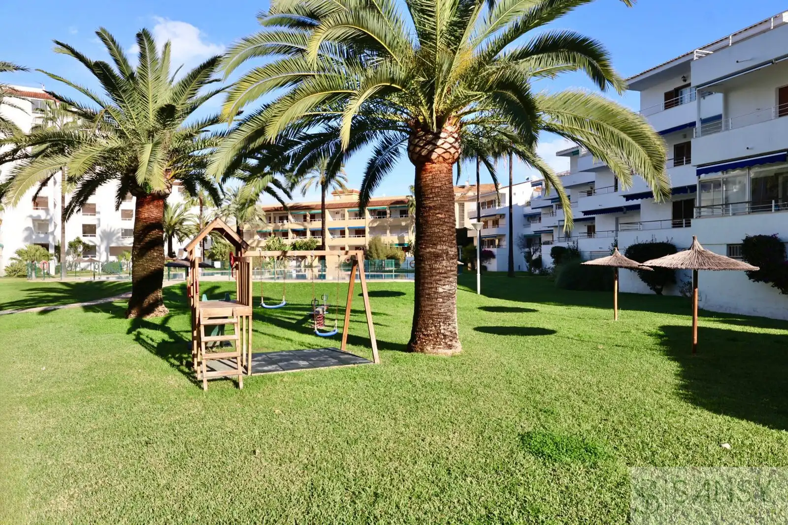 Jardí de Apartament en venda en Jávea / Xàbia amb Piscina comunitària