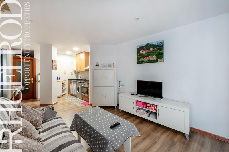 Sala d'estar de Pis en venda en Mataró amb Aire condicionat, Calefacció i Parquet