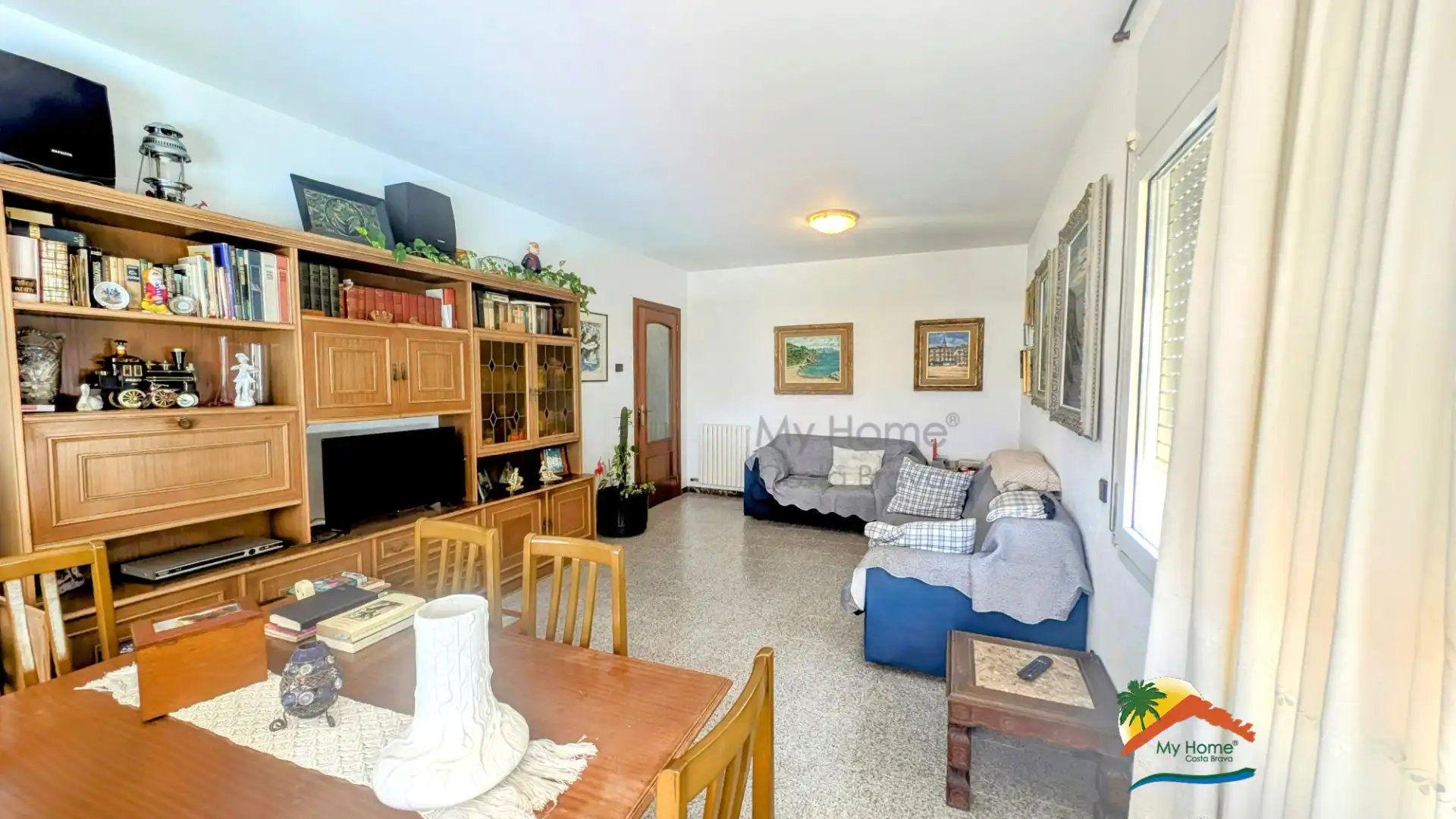 Living room of Houses for sale in Blanes  with Heating, Private garden and Terrace