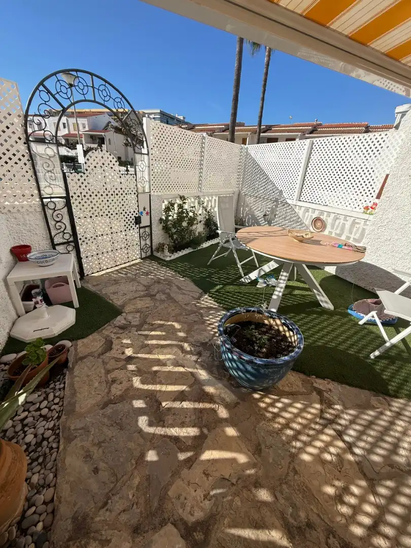 Terrace of Detached homes for sale in Oropesa del Mar / Orpesa  with Air Conditioner, Furnished and Oven