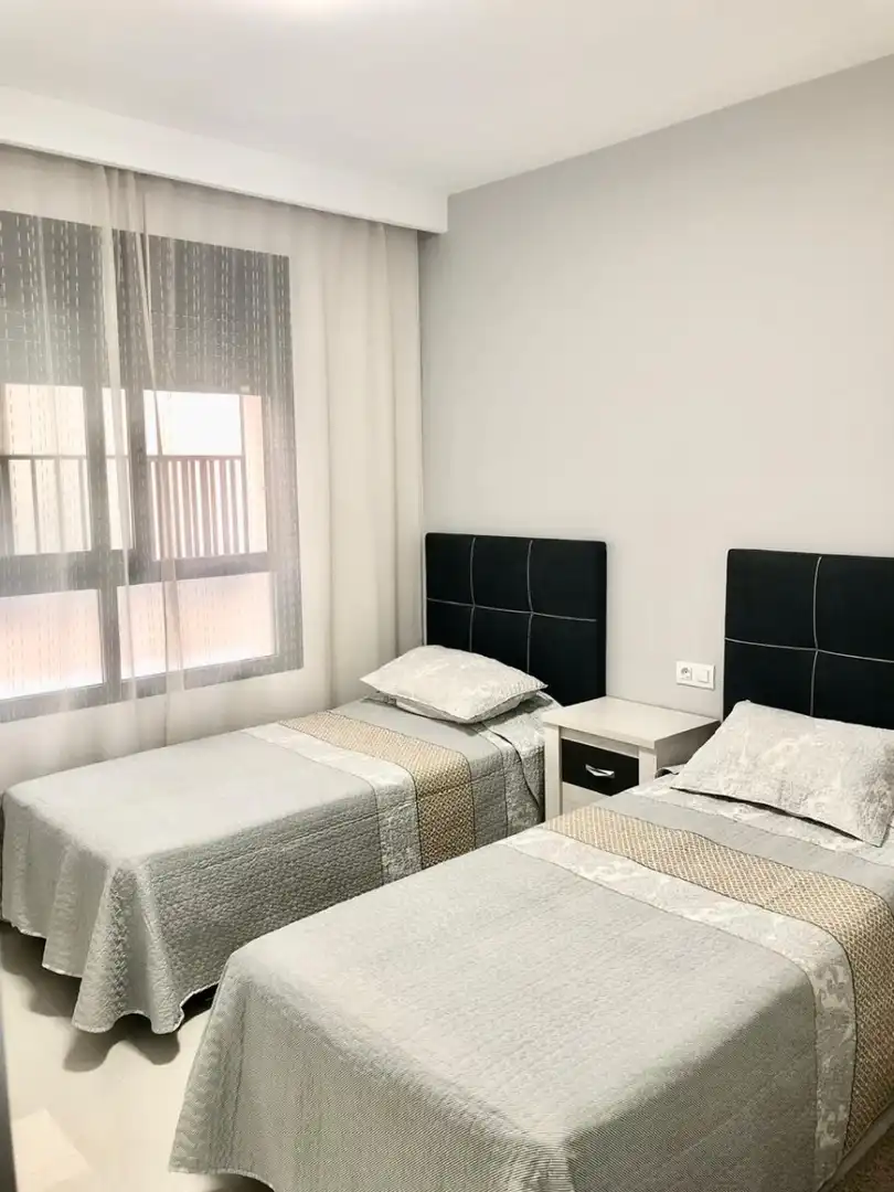 Schlafzimmer von Haus oder Chalet zur Miete in Pilar de la Horadada mit Klimaanlage, Terrasse und Schwimmbad