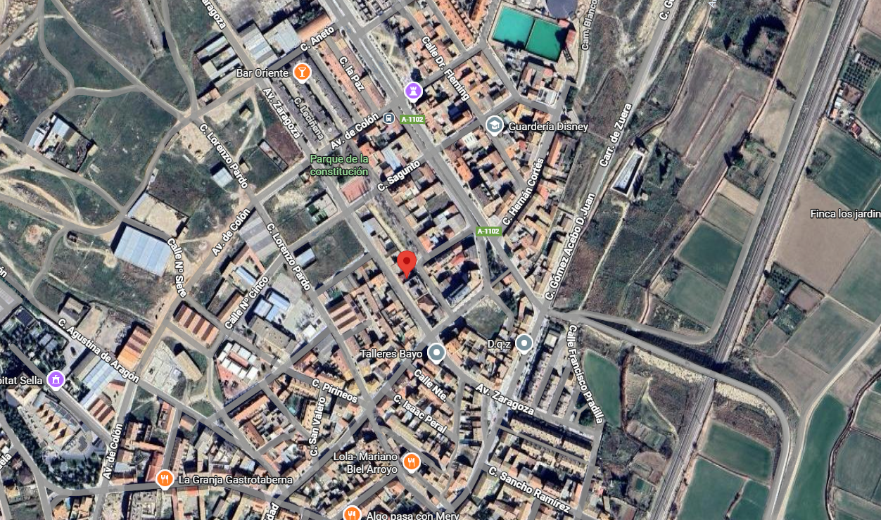 Exterior view of Flat for sale in Villanueva de Gállego