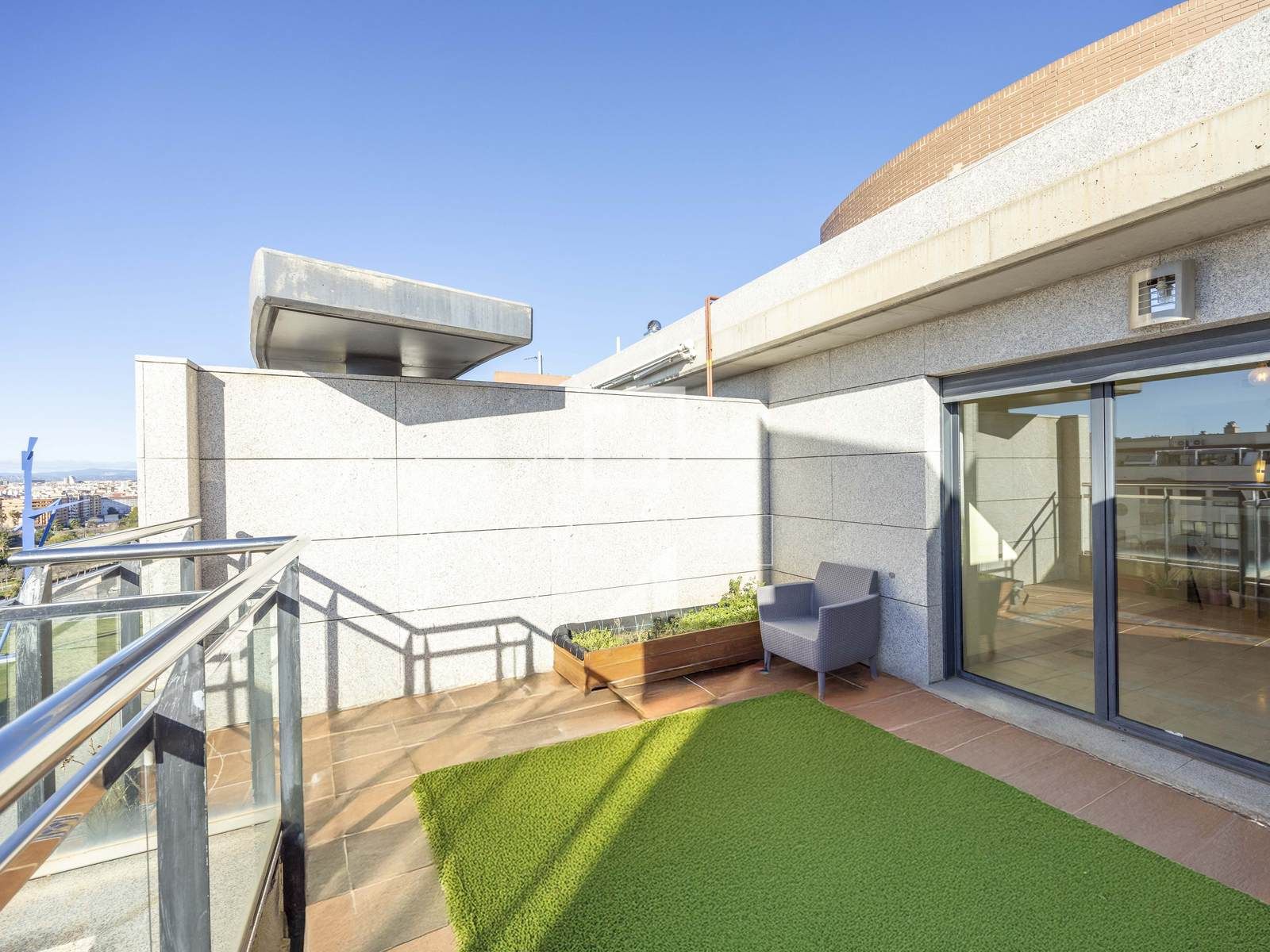 Terraza de Ático en venta en  Valencia Capital con Aire acondicionado, Calefacción y Terraza