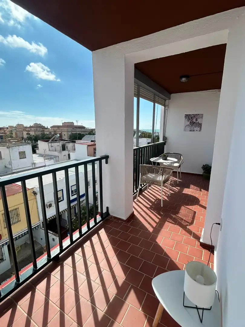 Balcony of Flat for rent in Sanlúcar de Barrameda  with Terrace and Furnished