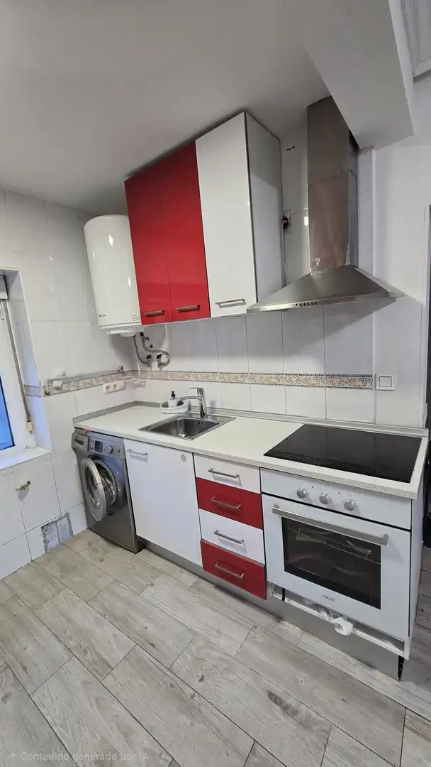 Küche von Wohnung zum Verkauf in Errenteria mit Heizung und Terrasse