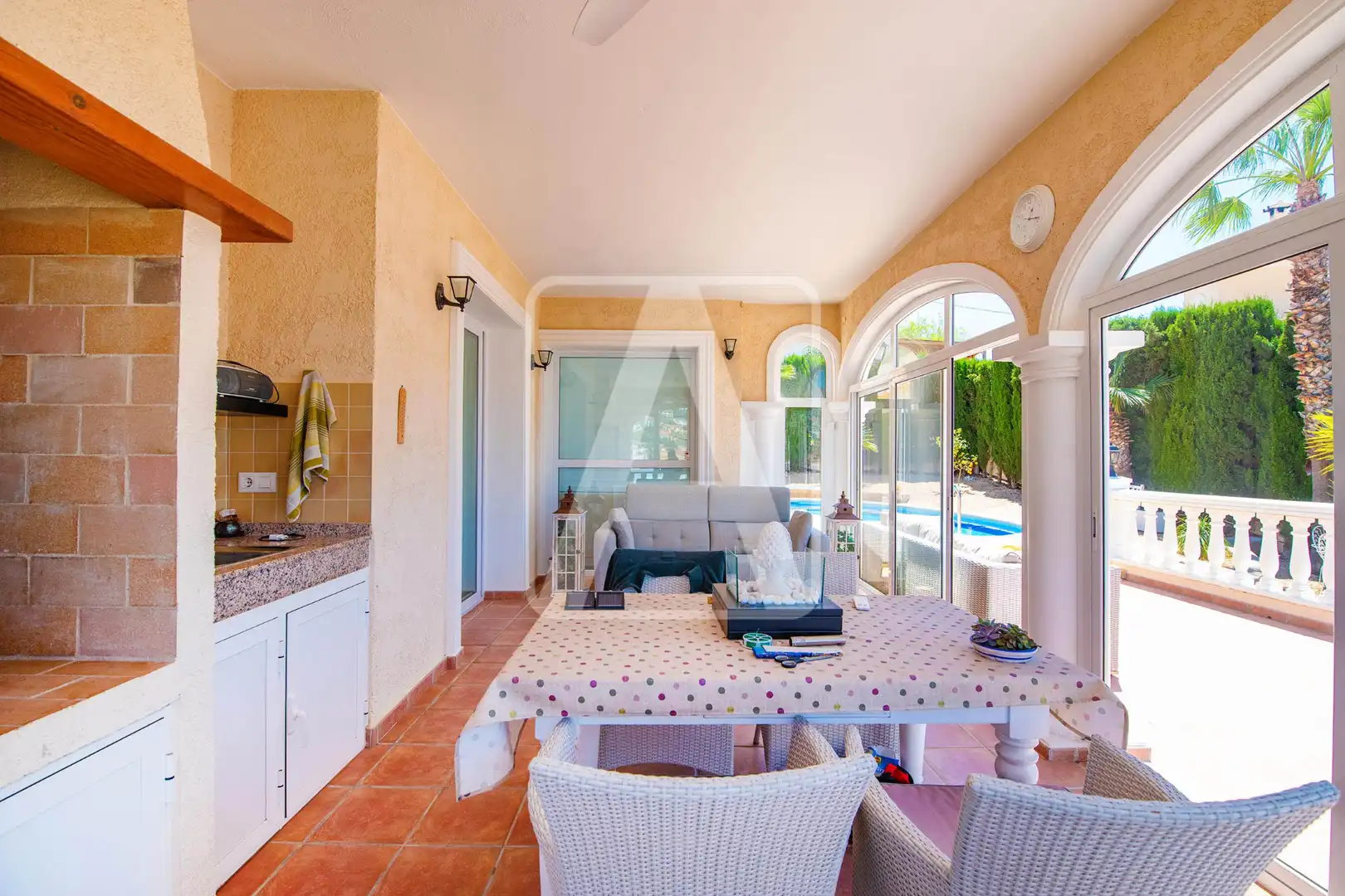 Jardín de Casa o chalet en venta en Calpe / Calp con Aire acondicionado, Calefacción y Jardín privado