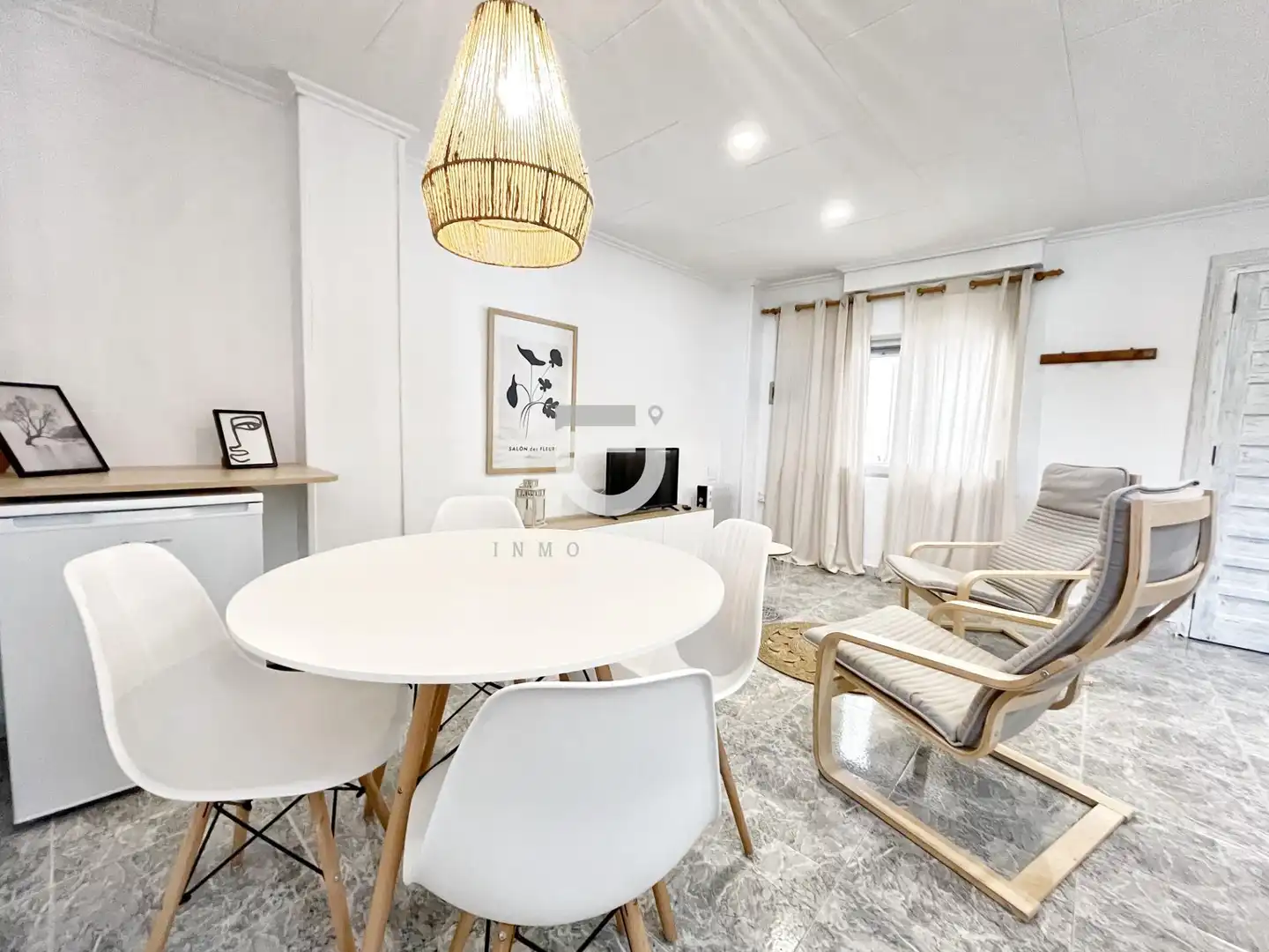 Wohnzimmer von Haus oder Chalet zum Verkauf in Oliva mit Klimaanlage, Heizung und Terrasse