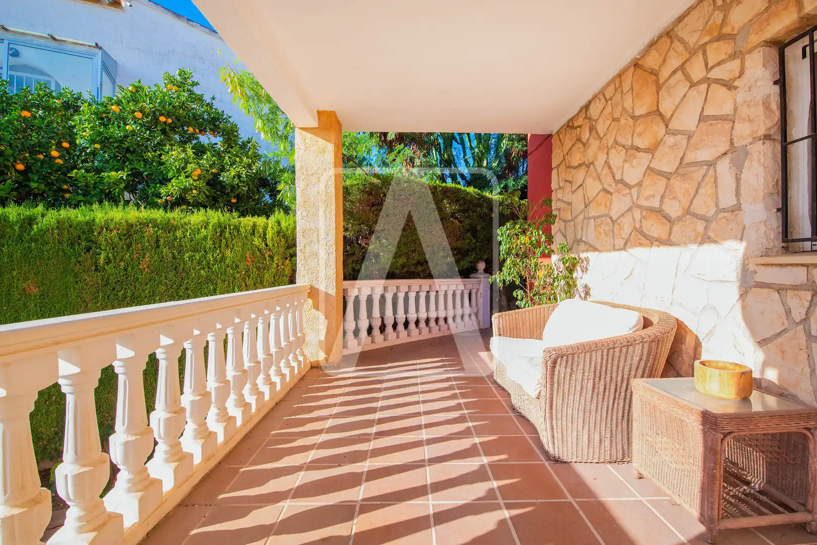 Terrassa de Casa o xalet en venda en Calpe / Calp amb Aire condicionat, Calefacció i Jardí privat