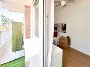 Schlafzimmer von Wohnung zur untervermieten in Alcorcón mit Klimaanlage, Heizung und Möbliert