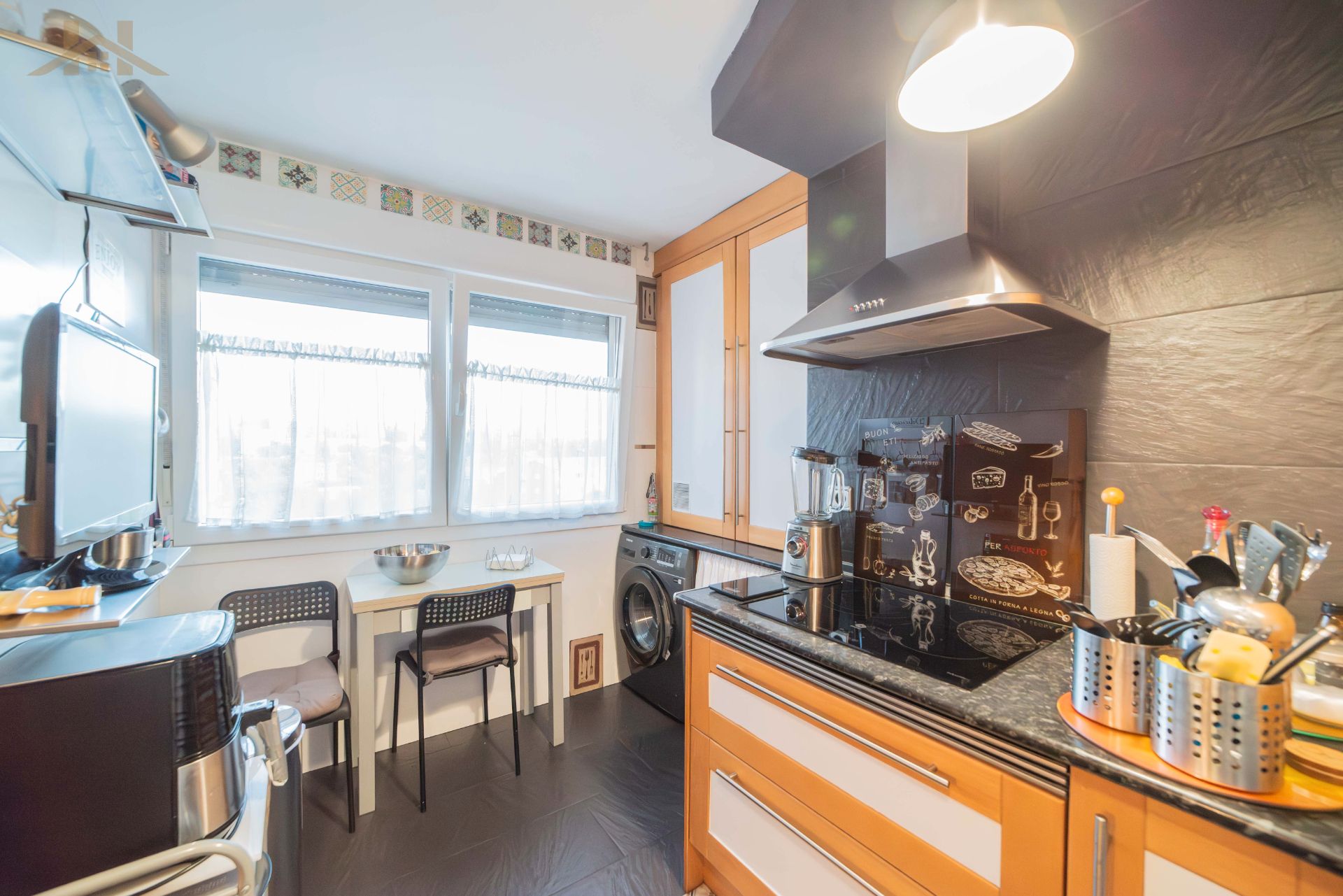 Kitchen of Flat for sale in Móstoles  with Air Conditioner and Furnished