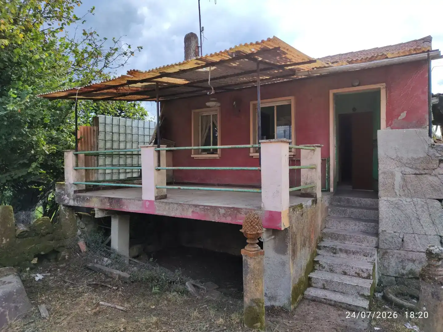 Vista exterior de Pis en venda en Vilamarín amb Jardí privat i Traster