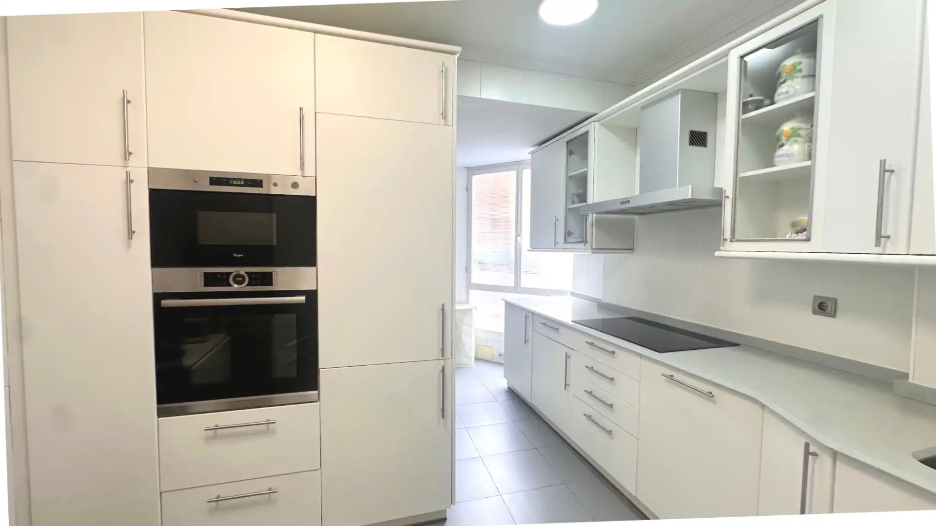 Cuina de Pis en venda en Bilbao  amb Calefacció, Parquet i Terrassa