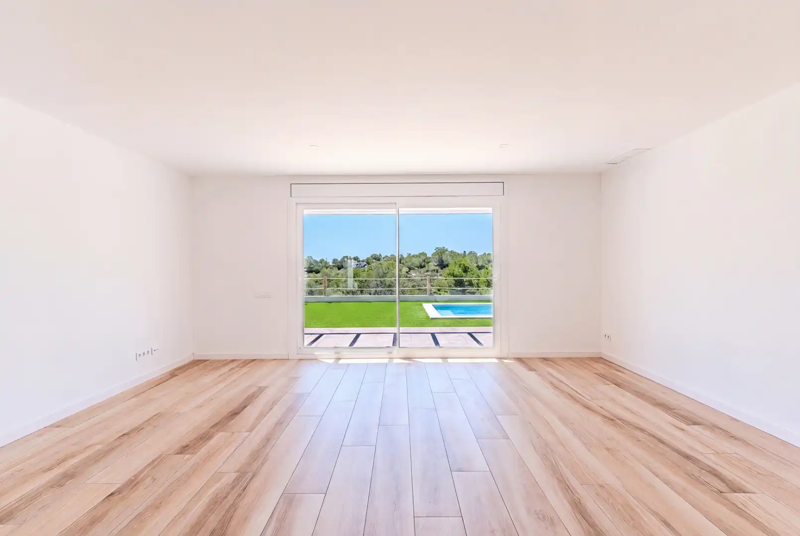 Wohnzimmer von Haus oder Chalet zum Verkauf in L'Ametlla de Mar  mit Klimaanlage, Heizung und Privatgarten