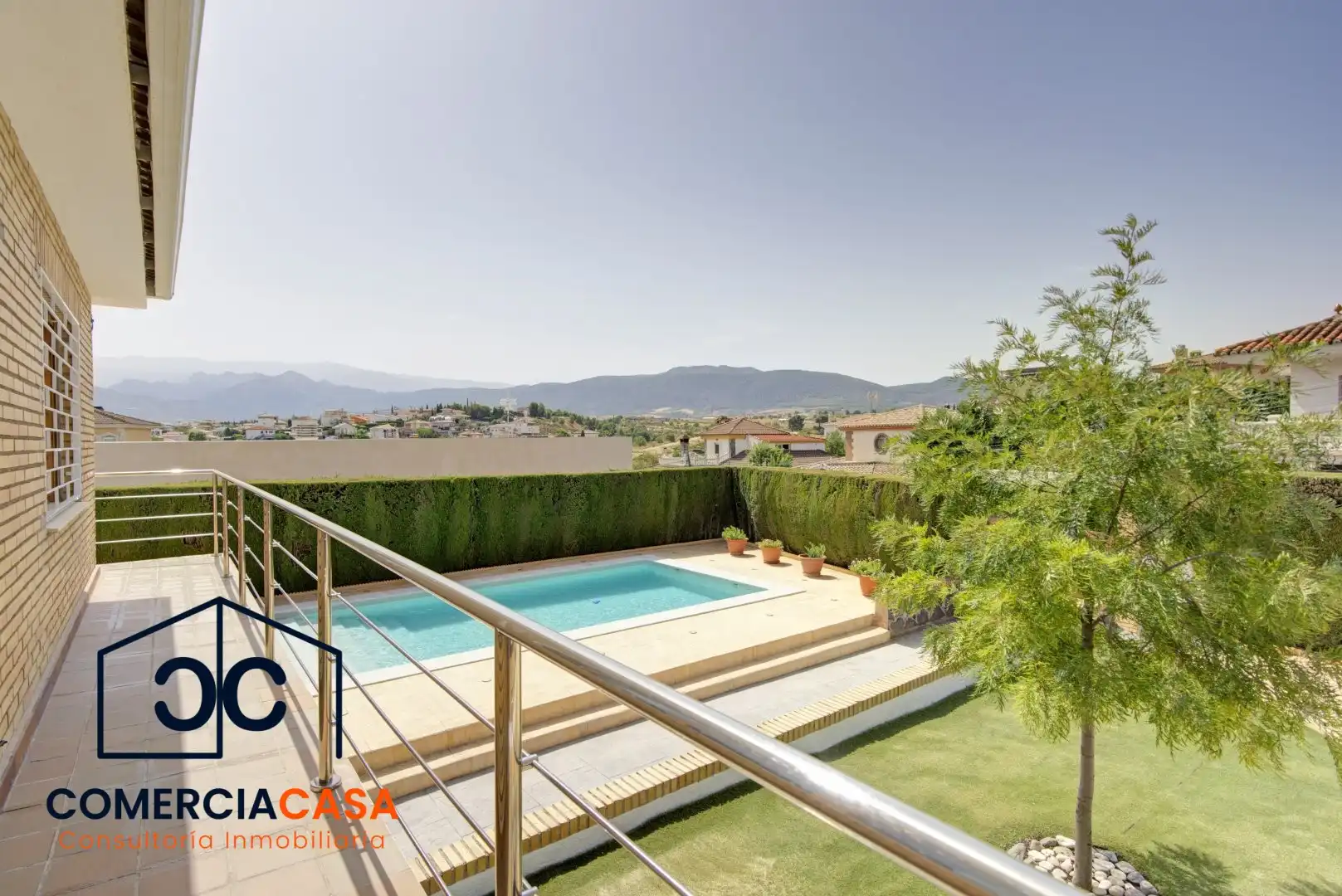 Piscina de Casa o xalet en venda en Villa de Otura amb Aire condicionat, Calefacció i Jardí privat