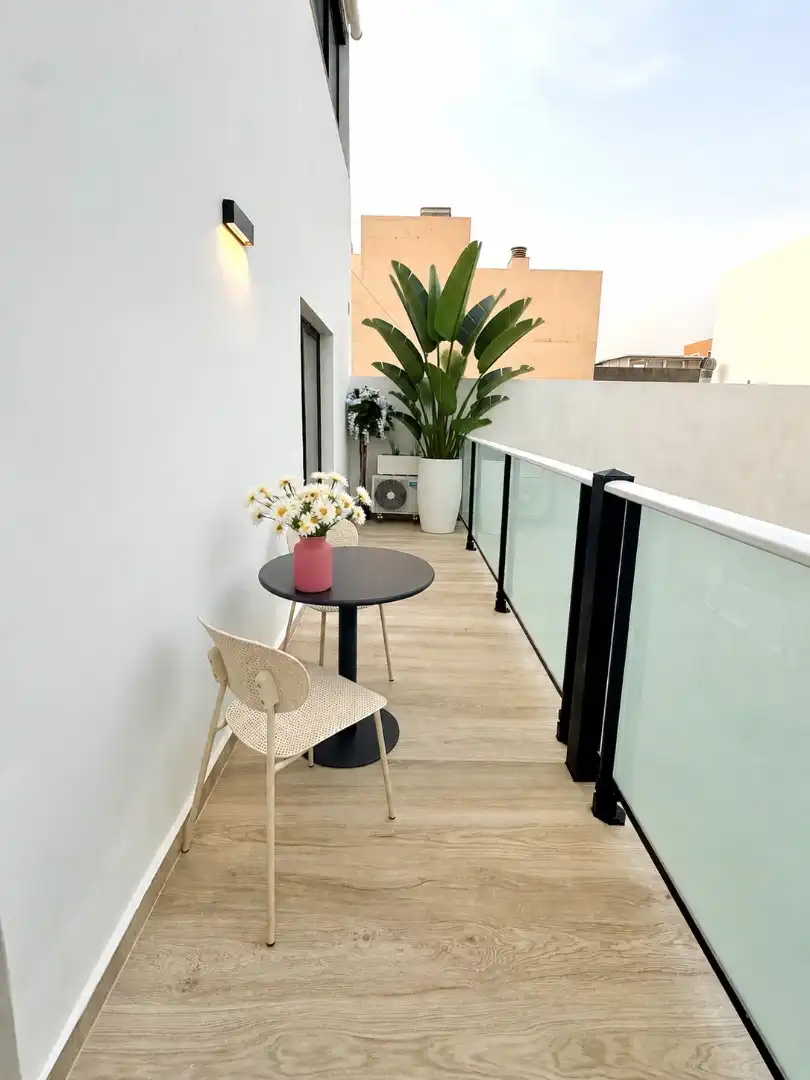 Terrassa de Apartament en venda en Los Abrigos